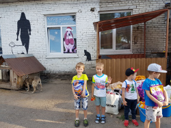 Поездка в приют "Ласка"